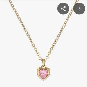 Ted Baker London Gold Necklace with Heart Pendant